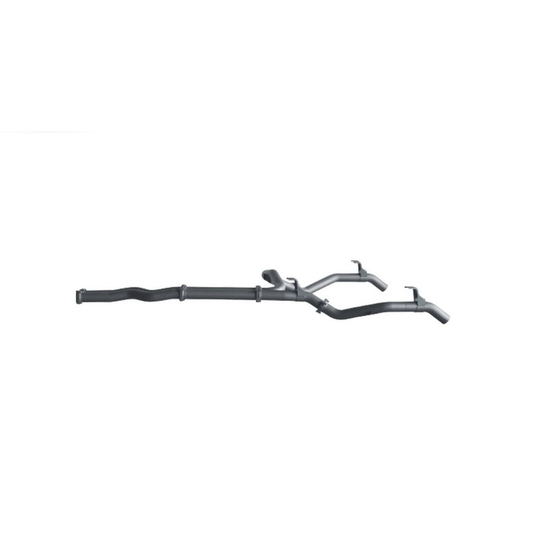 Redback Extreme Duty Exhaust 3in Twin DPF Back (No Cat &