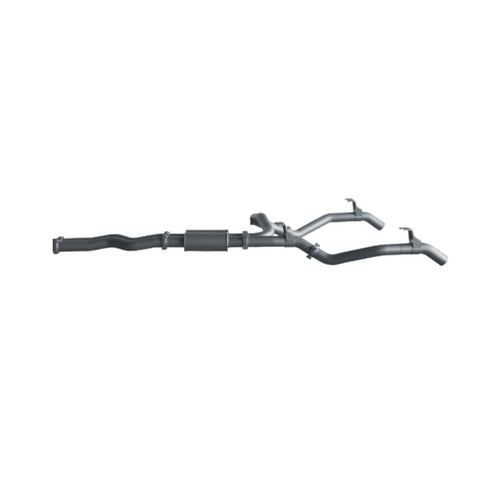 Redback Extreme Duty Exhaust 3in Twin DPF Back (No Cat