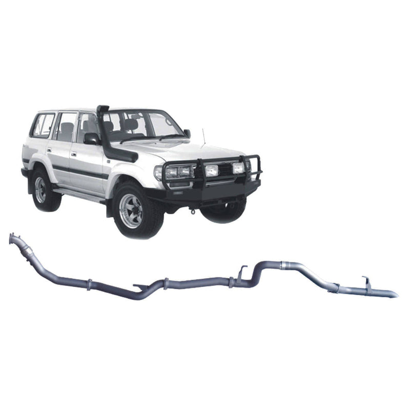 Redback Extreme Duty Exhaust 3in Turbo Back (No Cat & No