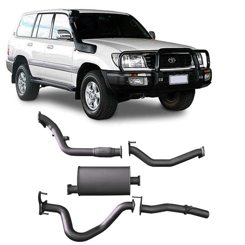 Redback Extreme Duty Exhaust 3in Turbo Back (No Cat With