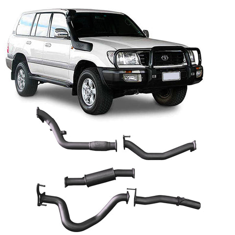 Redback Extreme Duty Exhaust 3in Turbo Back (No Cat With