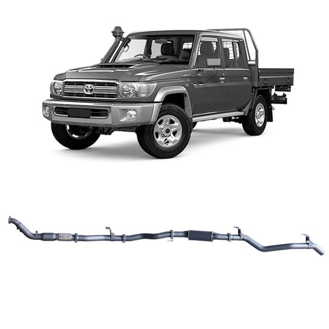 Redback Extreme Duty Exhaust 3in Turbo Back (With Cat &