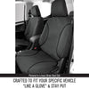 Sperling Tradies Canvas Front Grey Seat Covers Suits
