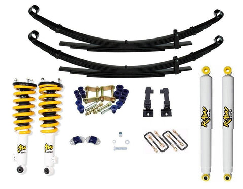RAW 4x4 2 inch 50mm RAW Nitro 4x4 ReadyStrut Lift Kit to