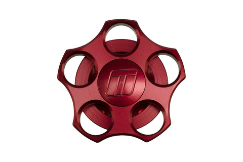 Turbosmart Oil Cap - M32x3.5 - Nissan - Red TS-0891-0374