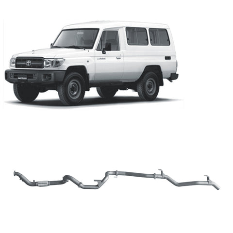 Redback Extreme Duty Exhaust 3in Dump Pipe Back (No Cat &