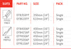 Trico Exact Fit Aero Profile Beam Blade 400mm EFB400AP