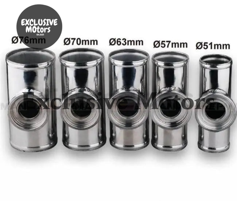UNIVERSAL 51MM 2" TURBO ALUMINUM FLANGE PIPE TUBE SSQV SQV BOV BLOW OFF VALVE TK-BOV01FP51