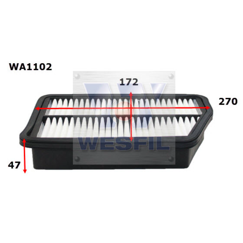 Wesfil Air Filter WA1102