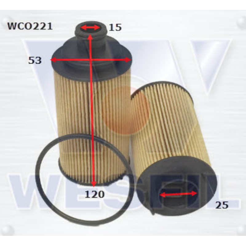 Wesfil Oil Filter WCO221