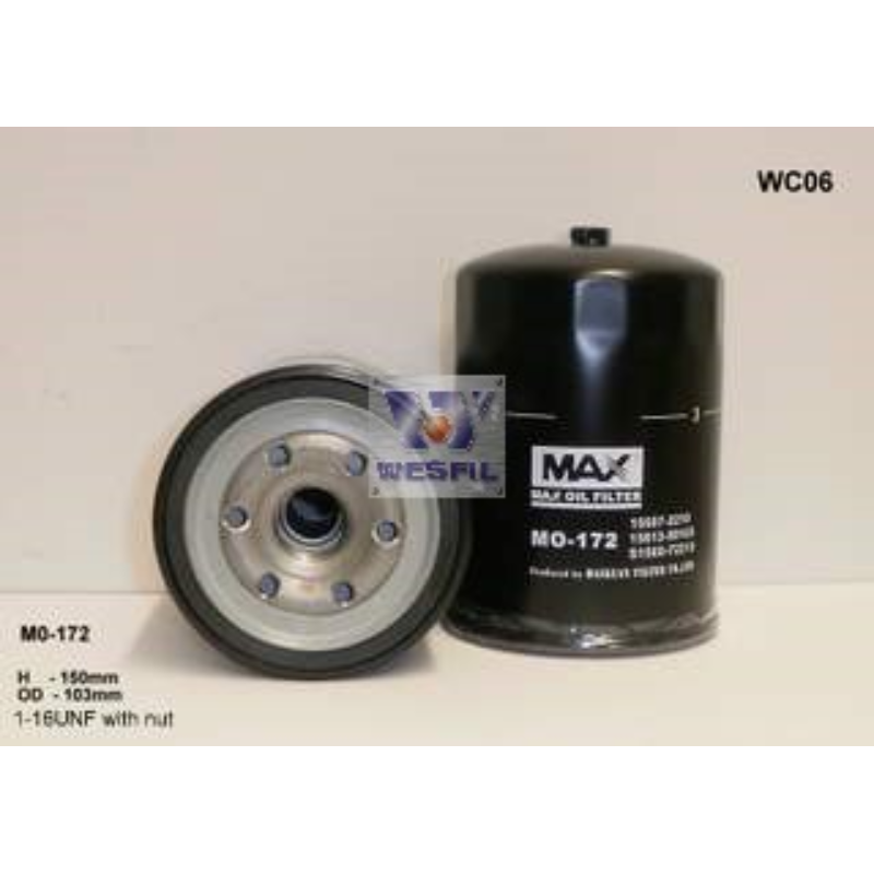 Wesfil Oil Filter WCO6NM