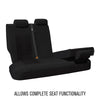 Sperling Weekender Jacquard Rear Black Seat Covers Suits