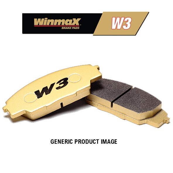 WinmaX W3 Performance Trackday Brake Pads Fiat 500 Abarth