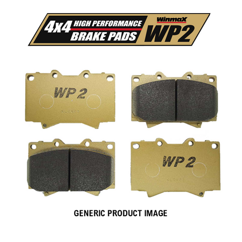 WinmaX WP2 4x4 Heavy Duty Brake Pads Ford Ranger Raptor
