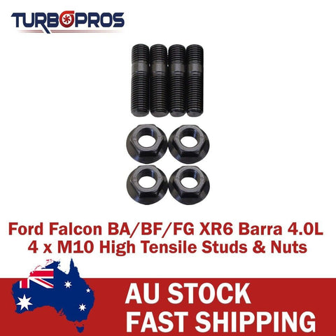 Ford Falcon XR6 BA / BF / FG High Tensile Exhaust Manifold to Turbo Studs&Nuts