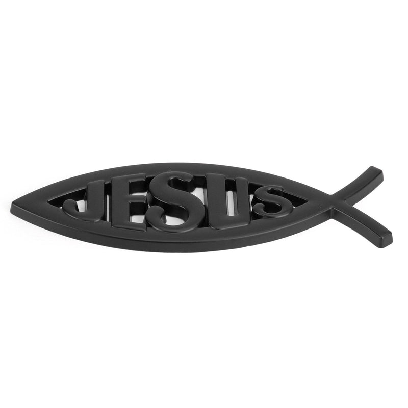 Christian Cars 3D Fish Emblem Sticker (Universal)