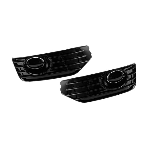 VW T5 T5.1 10-15 Fog Lamp Cover S-Line Grille Gloss Black