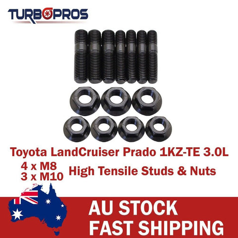 Toyota Landcruiser Prado 1KZ-TE 3.0L High Tensile Turbo Charger Stud Kit