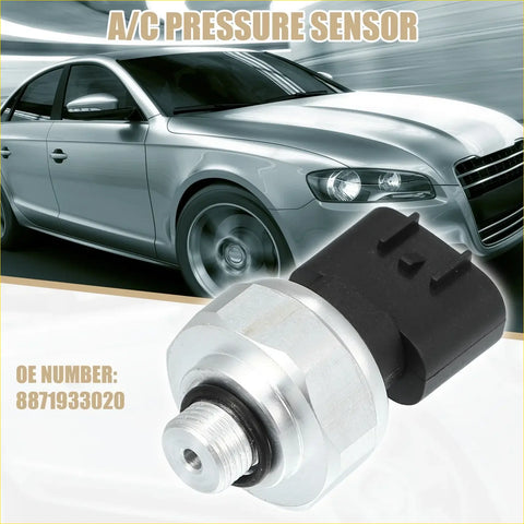 Silver ac pressure sensor with black plastic connector oe number 8871933020 for toyota scion 2010-2015