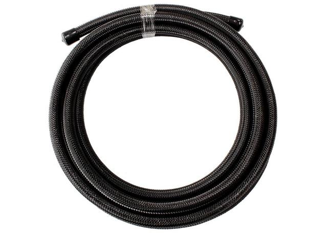 Aeroflow AF200-10-3MBLK SS Teflon Braided Hose -10AN 3M