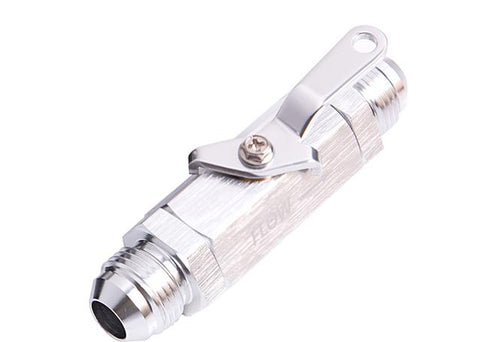 Aeroflow AF1000-10S Shut Off Valve -10AN Silver