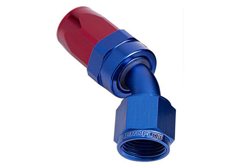Aeroflow AF102-04 -4AN Taper Series 45 Degree Hose End