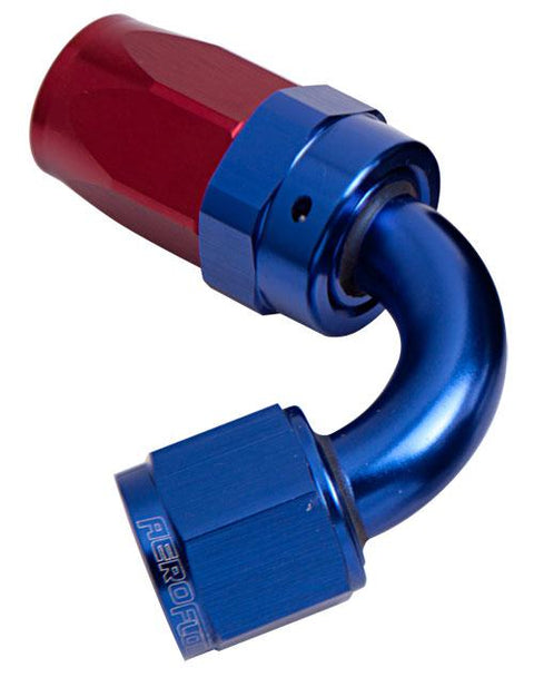 Aeroflow AF104-08 -8AN Taper Series 120 Degree Hose End