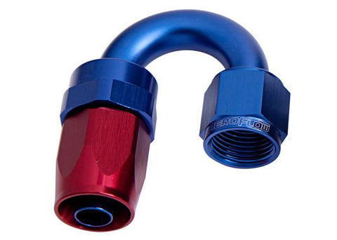 Aeroflow AF106-10 -10AN Taper Series 180 Degree Hose End