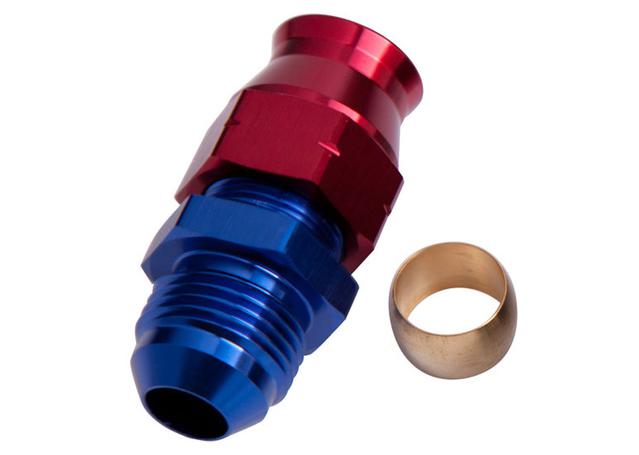 Aeroflow AF108-04 1/4" Hard Line To -4AN Male Adapter