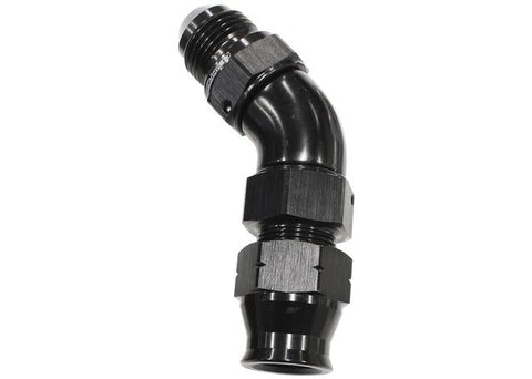 Aeroflow AF128-10BLK 5/8" Tube 45Deg Male -10AN Black