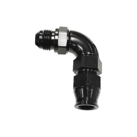Aeroflow AF137-06BLK 3/8" Tube 90Deg Male -6AN Black