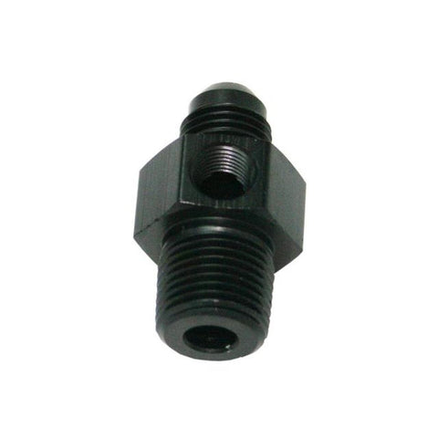 Aeroflow AF139-04-02BLK Male 1/8"Npt To -4AN 1/8" Port