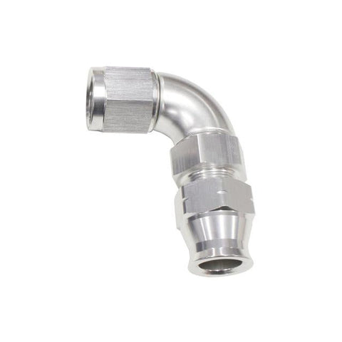 Aeroflow AF139-08S 1/2" Tube 90Deg Female -8AN Silver