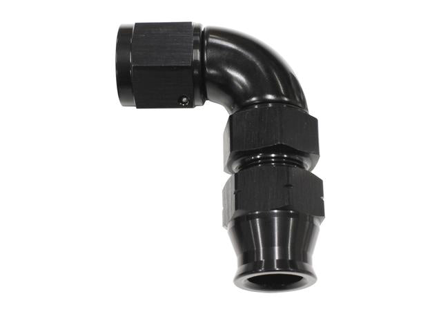 Aeroflow AF139-10BLK 5/8" Tube 90Deg Female -10AN Black