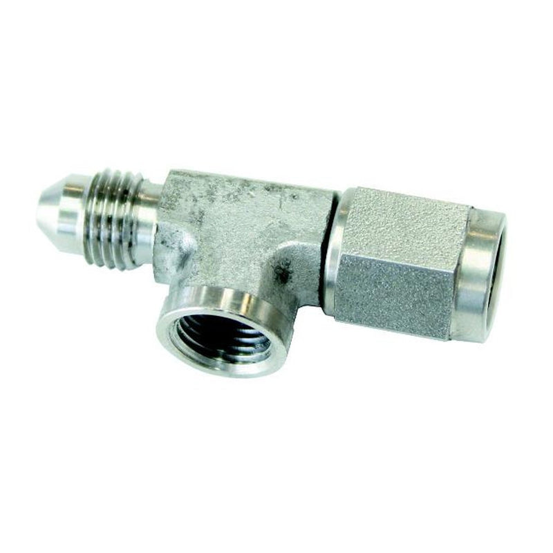 Aeroflow AF140-03-SS Straight Female - Male -3AN