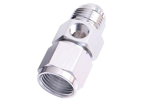 Aeroflow AF140-08S Straight Female - Male -8AN Silver