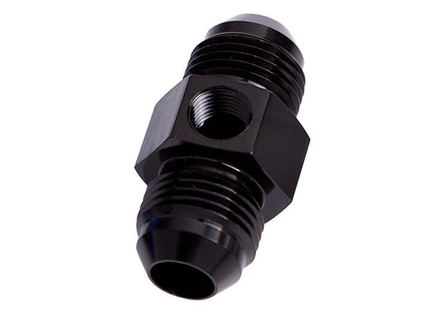 Aeroflow AF141-10BLK Straight Male - Male -10AN Black
