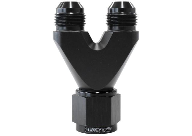 Aeroflow U-Block Female -8 To 2 X -6AN Nipples Straight