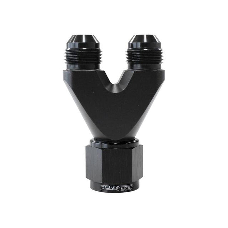 Aeroflow U-Block Female -10 To 2 X -8AN Male Nipples