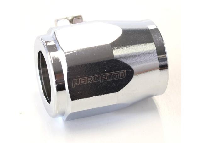 Aeroflow AF150-24CH Hex Hose Finisher 44.5mm ID Chrome