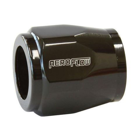 Aeroflow AF150-24BLK Hex Hose Finisher 44.5mm ID Black