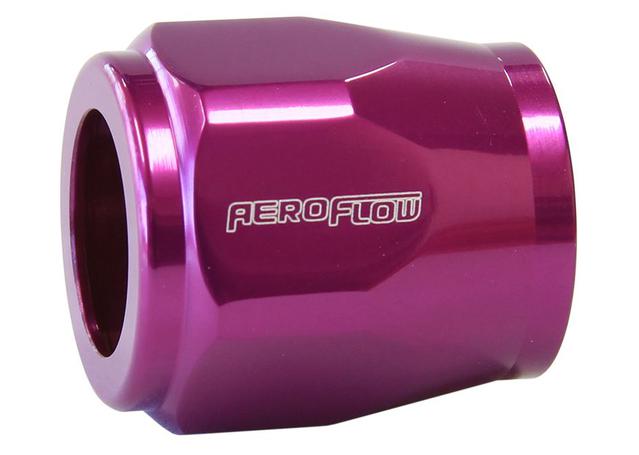 Aeroflow AF150-24PUR Hex Hose Finisher 44.5mm ID Purple