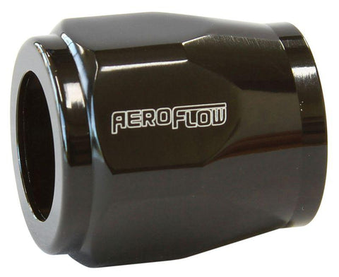 Aeroflow AF150-28BLK Hex Hose Finisher 49.2mm ID Black