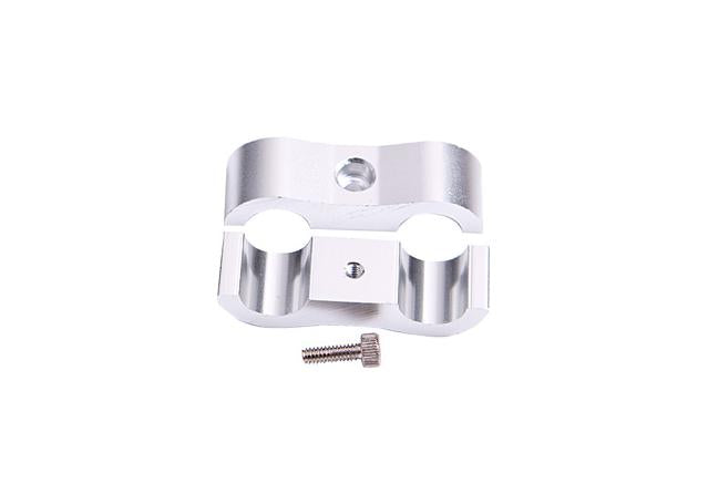 Aeroflow AF156-03S Billet Dual Hose Separator Silver