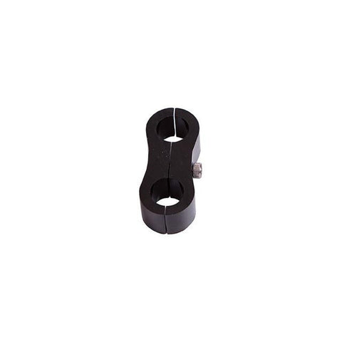 Aeroflow AF156-17BLK Billet Dual Hose Seper Use -16 Hose