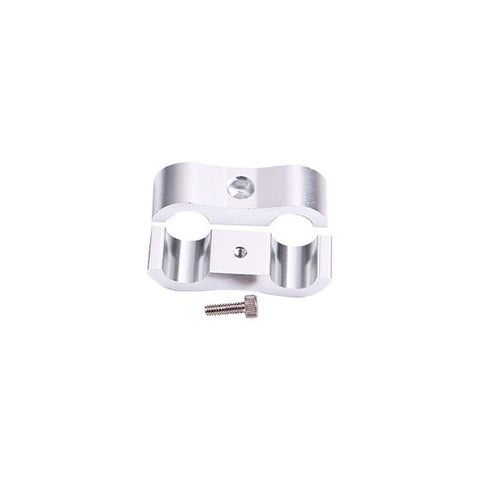 Aeroflow AF156-05S Billet Dual Hose Separator Silver