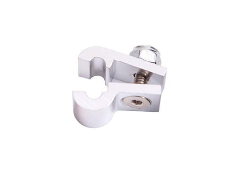 Aeroflow AF157-10S Billet P Style Clamp -8 Hose Silver