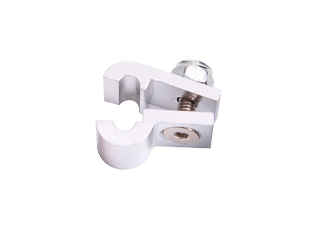 Aeroflow AF157-09S Billet P Style Clamp -6 Hose Silver