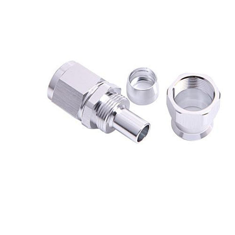 Aeroflow AF201-04-03 Stainless Straight Hose -4 Swivel To