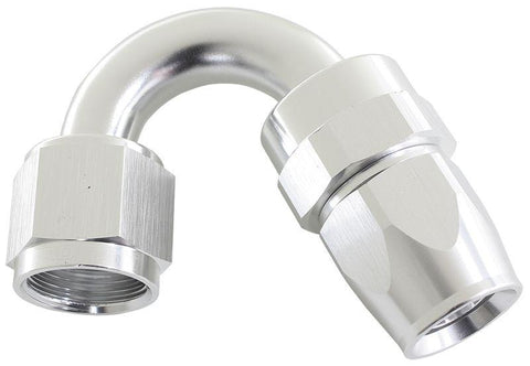 Aeroflow AF205-06DS Alloy 150 Deg Hose End -6AN Silver